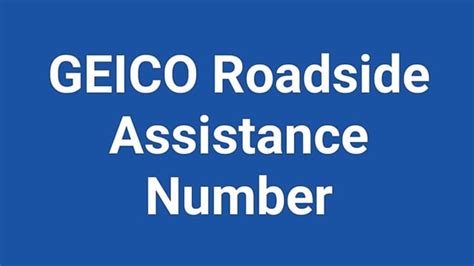 call geico roadside assistance number