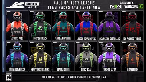 call of duty league roster