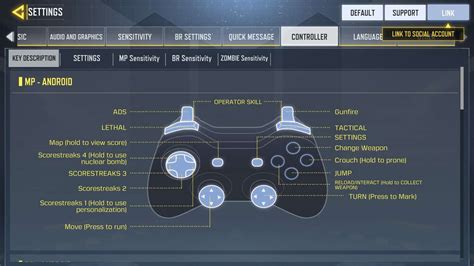 call of duty mobile gameloop controls