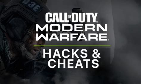 call of duty modern warfare 2019 cheats