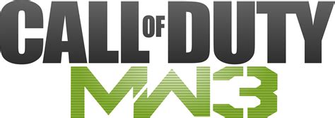 call of duty mw3 logo png