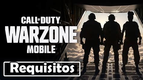 call of duty warzone mobile requisitos