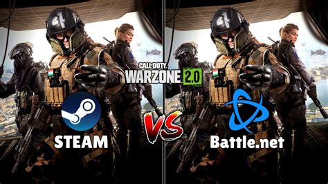call of duty warzone steam vs battlenet