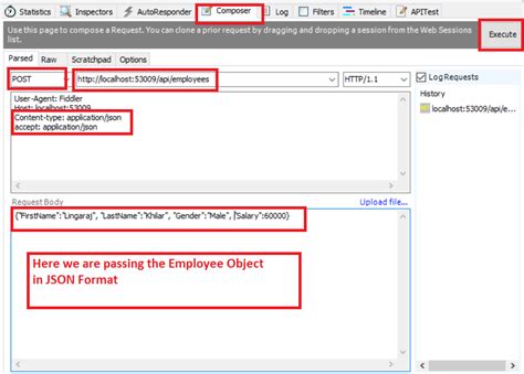 call web api post method from c#