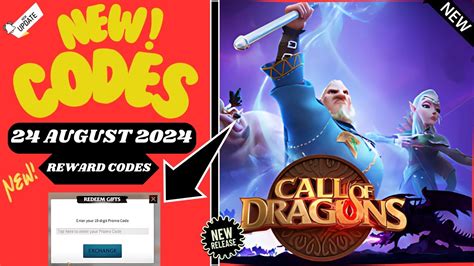 Codes New ⚡ Call Of Dragons Promo Codes 2024 Call Of Dragons Codes Call Of Dragons Redeem