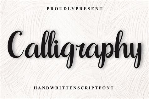 Calligraphy Font For Paint