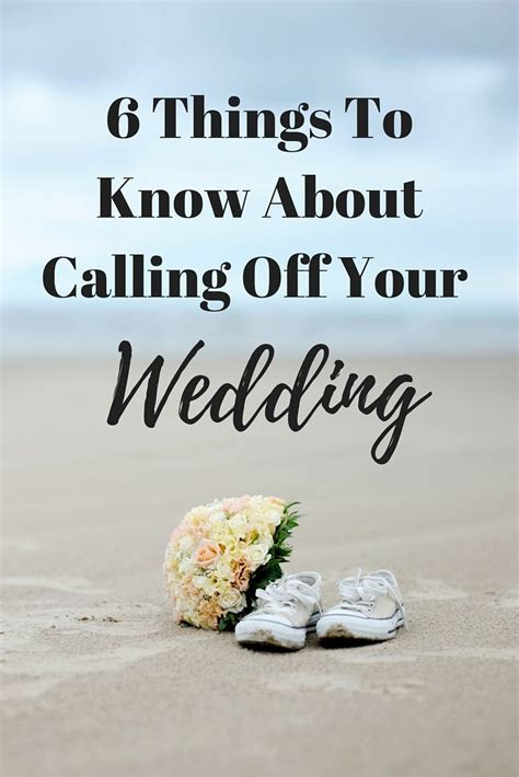 6 Things About Calling Off Your Wedding Broken engagement quotes