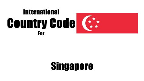 calling code for singapore