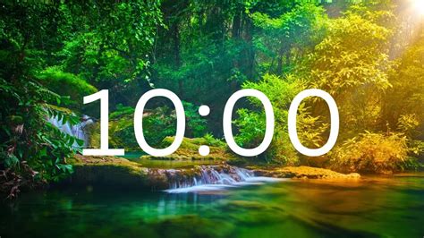 calming music 10 min timer