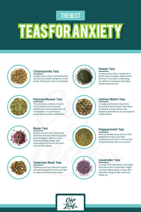 calming teas for stress and an...