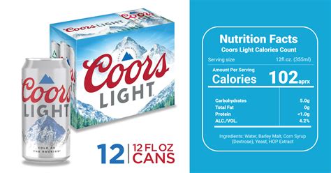 Calories Does Coors Light
