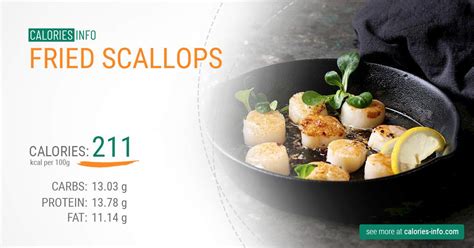 Calories Fried Scallops