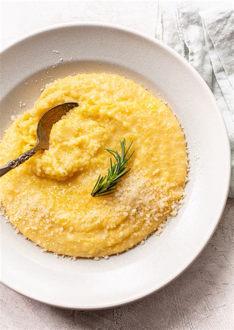 calories in polenta with cheese