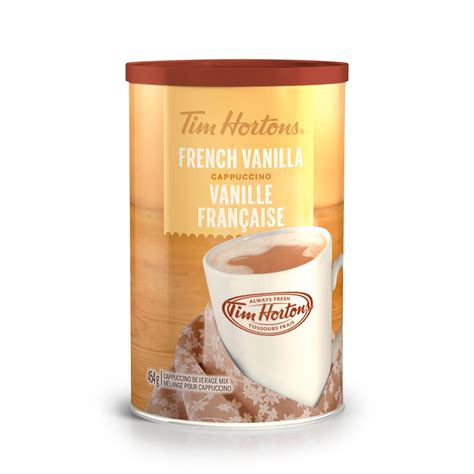 calories in tim hortons french vanilla coffee