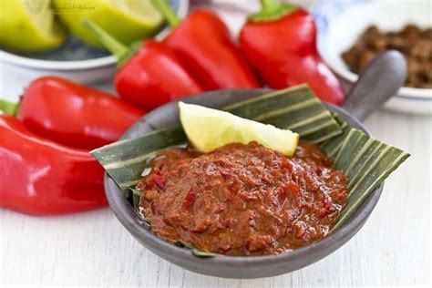 calories sambal belacan