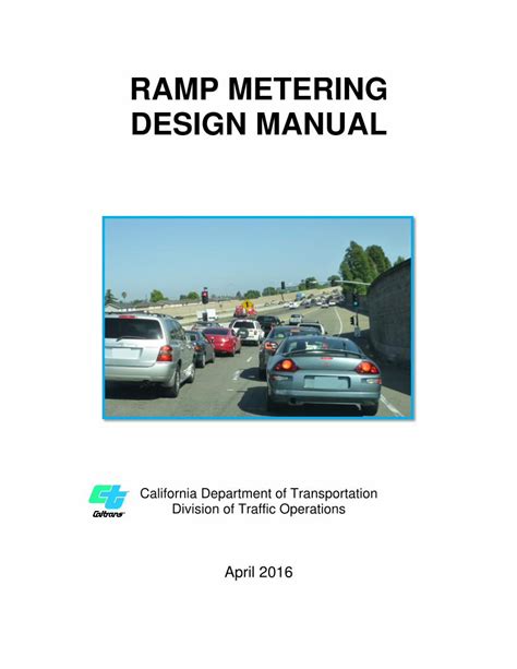 Caltrans Highway Pavement Design Manual Interchange (Road) Cycling