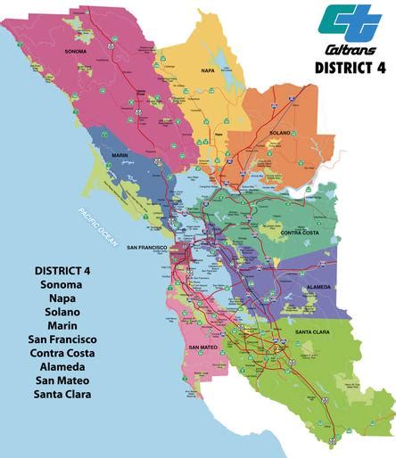 caltrans district 4 maps
