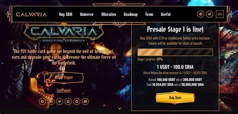 Calvaria Crypto Game