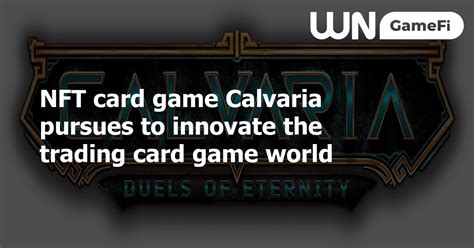 Calvaria NFT-based cards