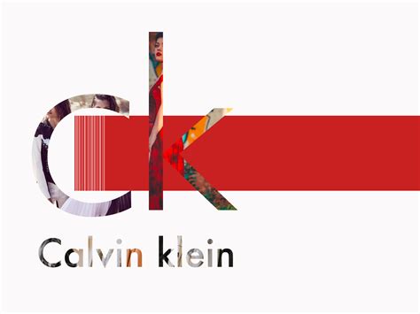 calvin klein logo poster