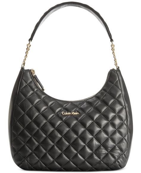 varhanici.info:calvin klein quilted leather hobo bag
