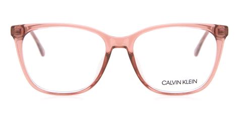 calvin klein transparent glasses