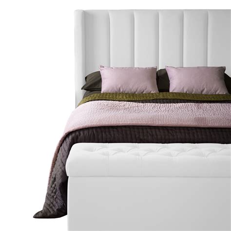 Cama Con Espaldar Blanco