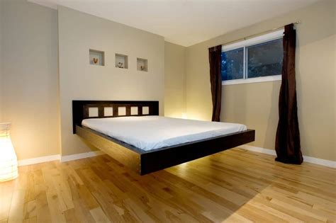 Cama Flotante Madera