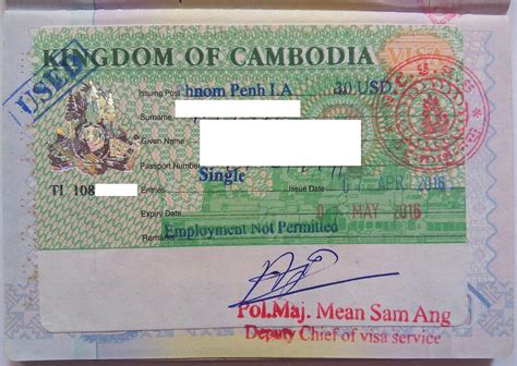 cambodia evisa or visa on arrival
