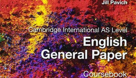 Cambridge International As Level English General Paper Coursebook Answers Pdf