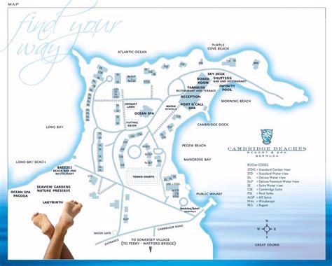 cambridge beaches resort map