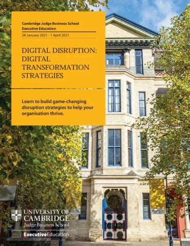 cambridge digital disruption