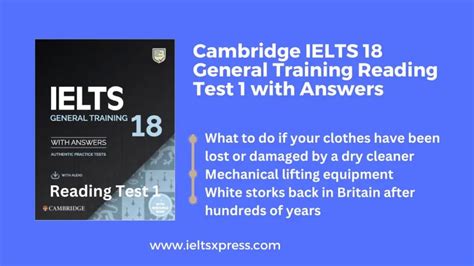 cambridge general reading practice test
