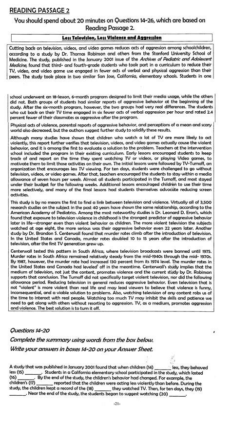 cambridge ielts reading practice test pdf