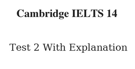 cambridge ielts14
