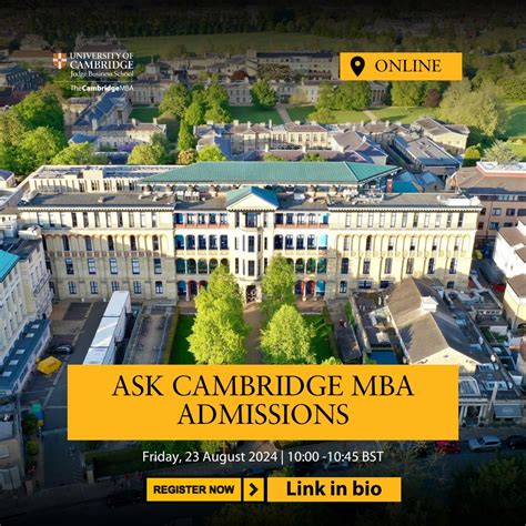 cambridge mba application