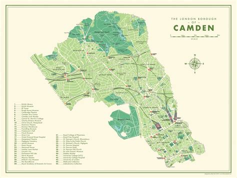 Old Maps of Camden Town, Greater London Francis Frith