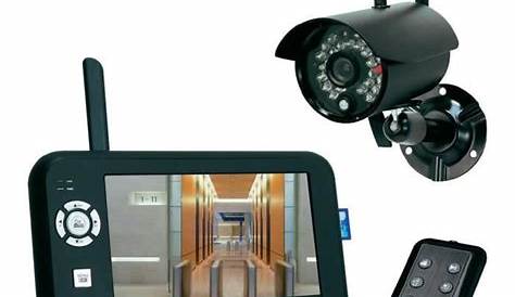Camera De Surveillance Exterieur Sans Fil Avec Ecran Rayon Braquage