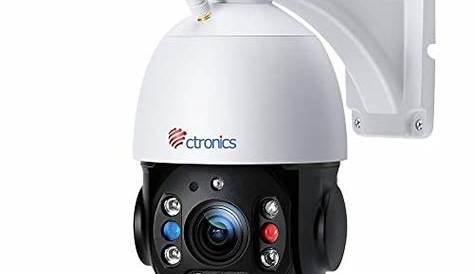 Camera De Surveillance Sans Fil Exterieur Caméra Extérieur Ctronics 295c ⭐