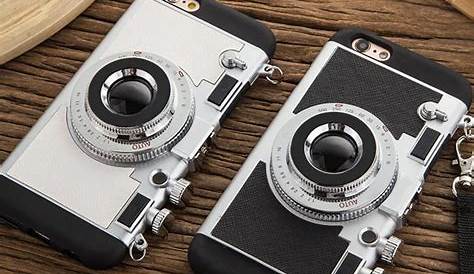 3D Camera Design Korean Style Anti knock Phone Back Cover