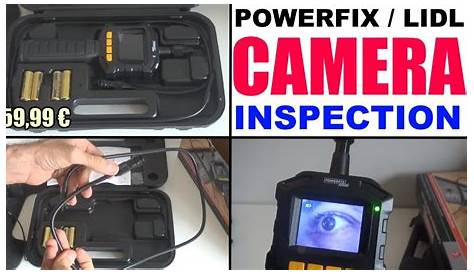 Camera d'inspection Powerfix Lidl 281118