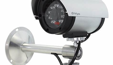 Caméra de surveillance factice intérieure/extérieure