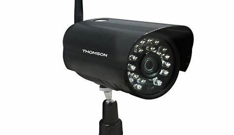 THOMSON Caméra de surveillance IP HD extérieur avec
