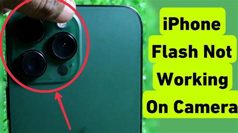 Camera And Flash Not Working Iphone 12