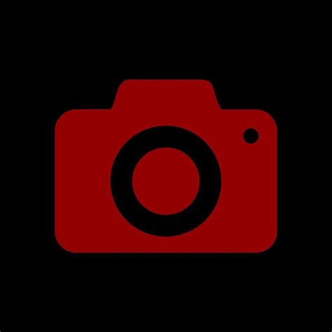 Camera App Icon Red