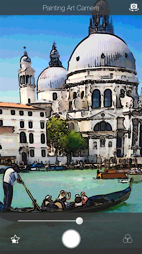 Camera App Painting Effect
