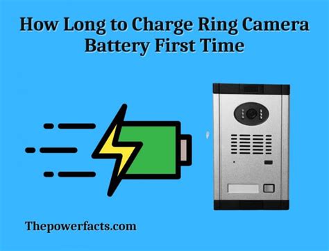 Camera Battery Charging Time