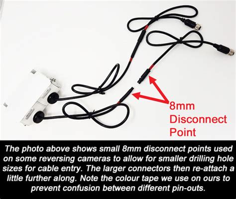 Camera Cable Disconnect