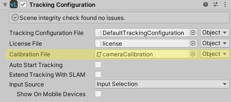 Camera Calibration Database