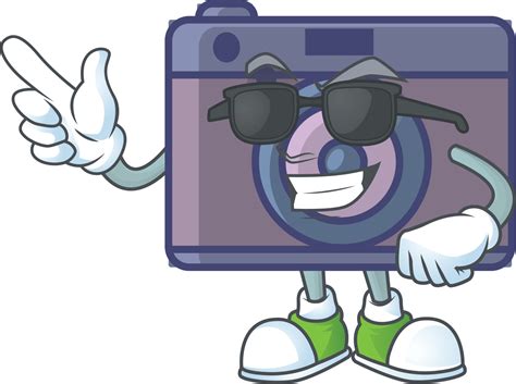 Camera Cartoon Character